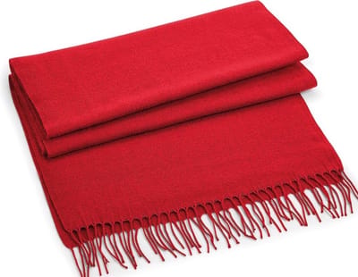 *** Warme Geweven Sjaal - Warm en Modieus - Rood Lange Sjaal - Omslag Sjaal Winter Warm - van Heble® ***