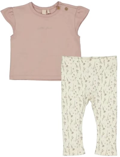 Levv meisjes baby kledingset: T-shirt en broekje maat 68