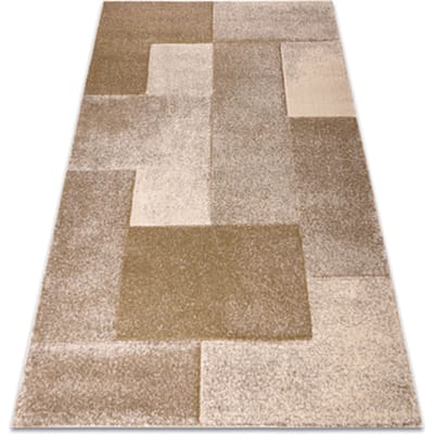 Kleden Rugsx ARCANA 1665 vloerkleed beige / groen geometrisch, 80x150 cm