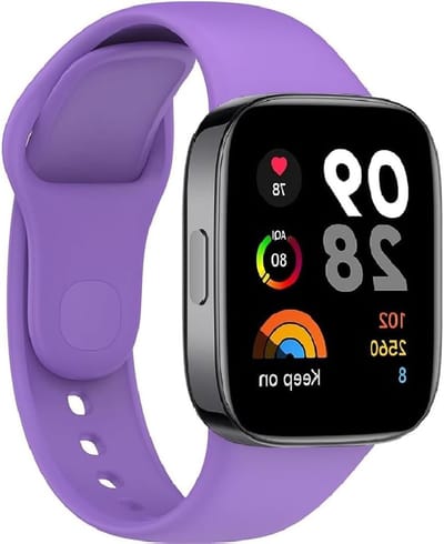 Siliconen Vervangband voor Redmi Watch 3 - Sportieve Horlogeband, Comfortabele Polsband, Accessoire voor Smartwatch