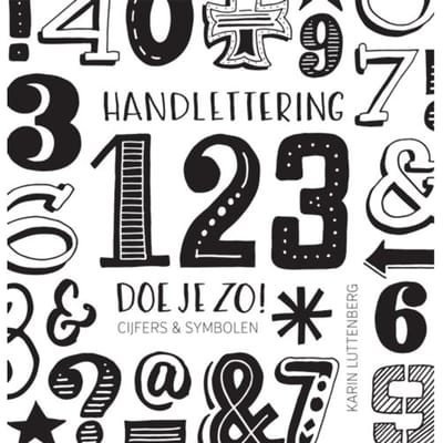 Handlettering 123 doe je zo! - Karin Luttenberg