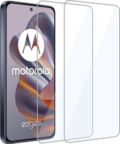 2x Geschikt voor Motorola Edge 50 Neo / Edge 60 Neo - Screenprotector - Beschermglas - GuardCover