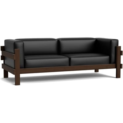 Normann Copenhagen Kube 3-zitsbank - NormannCopenhagenPineDarkBrown - Group 7 / Ultra Leder 41599