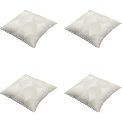 Madison - Sierkussen Napels - Beige - 50x50x10cm - Set van 4