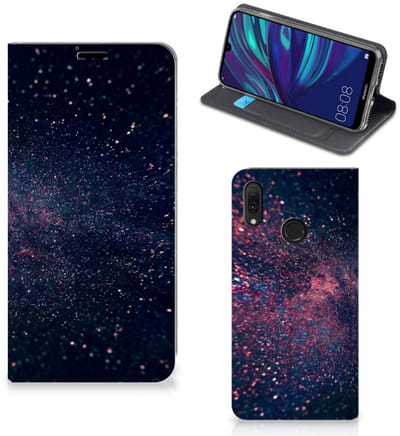 Huawei Y7 hoesje Y7 Pro (2019) Stand Case Stars