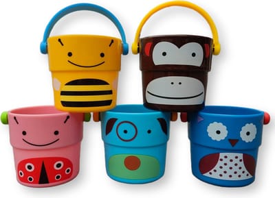 Jobber Toys Bademmertjes - Badspeelgoed - Bademmer baby Emmertje