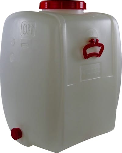 Vergistingsvat van 110 Liter met waterslot en kraan - fermentatievat - gistingsvat