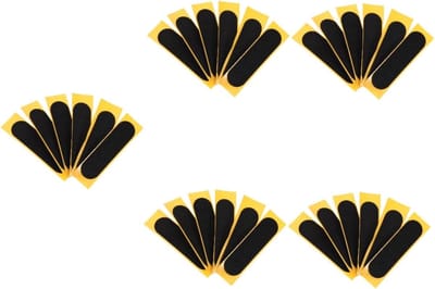 Griptape Sets - Foam Stickers - Mini Skateboard Control - Non-Adhesive Foam - 10x2.8CM - Zwart