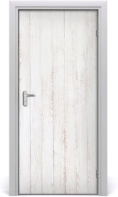 Tulup Deursticker - Heldere Borden Deurfolie - 95 cm x 205 cm - Grijs Deursticker - Moderne Deur Sticker - Deursticker voor de Badkamer - Deur Sticker