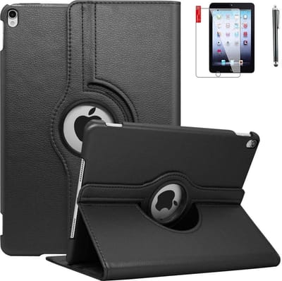 Geschikt Voor: iPad Pro 11 inch 2020 / 2018 / 2021 Case hoes met Screen Protector en Stylus - zwart