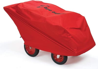 Kinderbuggy - Buggy voor kinderen - Vervoer voor kinderen - Waterbestendig polyester - 30 x 30 x 13 cm - Rood