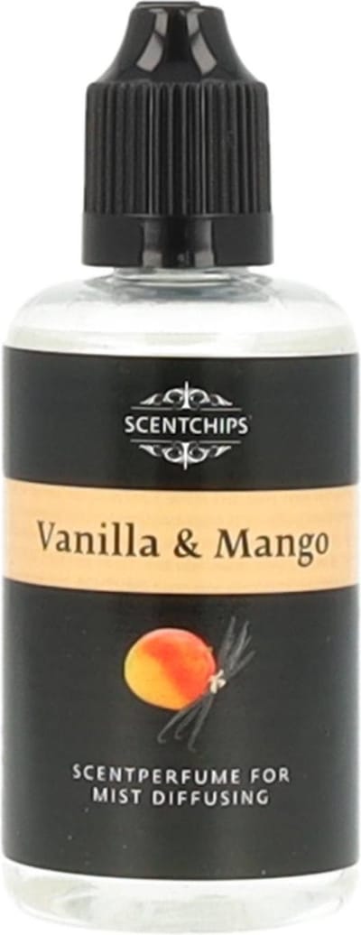Scentchips® Vanille & Mango - Geurolie Voor Aromadiffuser - Geurolie Voor Oliebrander - Navulling Geurbrander - Etherische Olie - Geurverspreiders - Verdamper