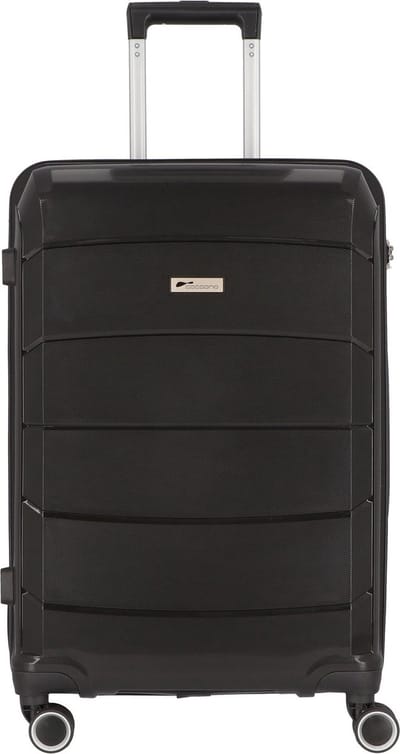 cocoono Cagliari 4 wielen Trolley 66 cm - Harde bagage - Combinatieslot - schwarz