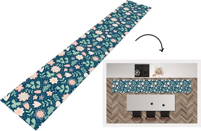 Keukenloper - Loper keuken - Bloemen - Patroon - Planten - 300x50 cm - Keukenloper vinyl