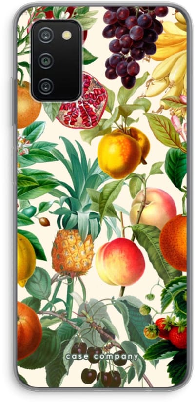 Case Company® - Hoesje geschikt voor Samsung Galaxy A03S hoesje - Classic Flora - Soft Cover Telefoonhoesje - Bescherming aan alle Kanten en Schermrand