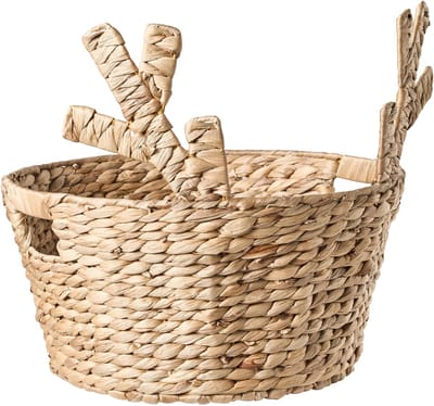 RENNE - Kerstmand - Naturel - Waterhyacint
