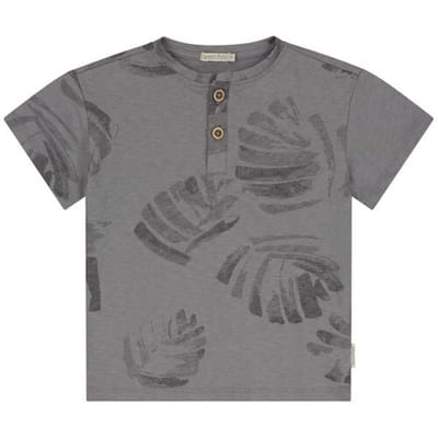 Sweet Petit baby shirt Light Graphite Grey 74 heren