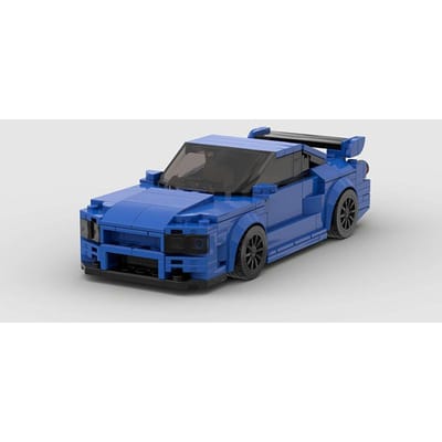Hoge Kwaliteit Moc Stedelijk Gebied Hoge Kwaliteit Snelheid Hoge Kwaliteit Racen Hoge Kwaliteit Auto Hoge Kwaliteit Sport Hoge Kwaliteit R34 Hoge Kwaliteit Snel 16 7 4.8cm