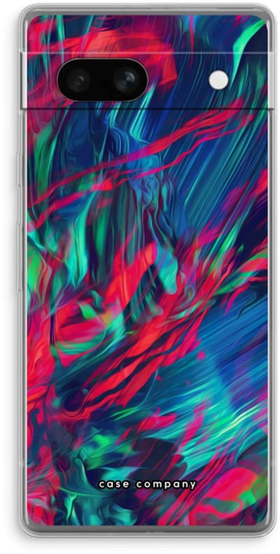 Case Company® - Hoesje geschikt voor Google Pixel 7A hoesje - Pilgrims Of The Sea - Soft Cover Telefoonhoesje - Bescherming aan alle Kanten en Schermrand
