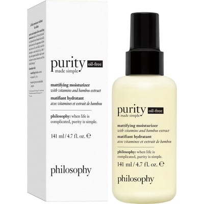 Philosophy Oil Free Mattifying Moisturizer Philosophy - Purity Made Simple Oil Free Mattifying Moisturizer  - 141 ML