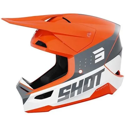 Volle motorhelm Shot Race Gear Furious League
