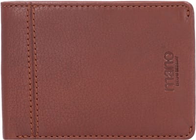 mano Don Montez Leren Portemonnee 12 cm - Jongens - Horizontaal - cognac