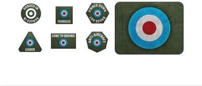 Wargame Tokens en Doelstellingen voor Militaire Strategie Spellen