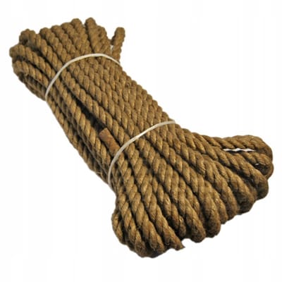 Jutekouw 10mm x 15m - Sterk en Natuurlijk Touw