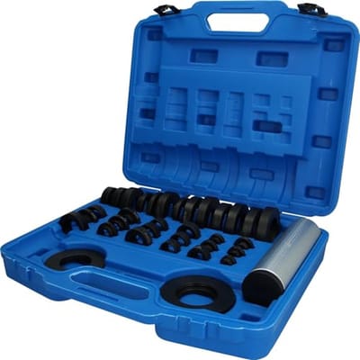 Lagerindrijfset - Afdichtring gereedschap - Lagers monteren - 33 Nylon schijven - 36-delig - Blauw
