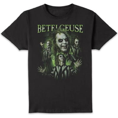 Beetlejuice Ghost With The Most Unisex T-Shirt - Black - S