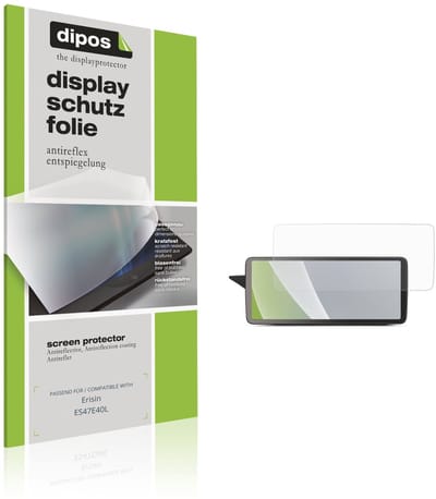 dipos – 2x Matte Beschermfolie geschikt voor Erisin ES47E40L | Krasbestendige & antireflecterende Screenprotector Ultra-Thin