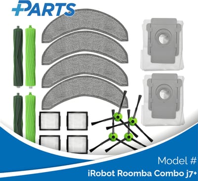 iRobot Roomba Combo j7+ Onderhoudsset (Plus.Parts® alternatief voor 4812261 / 4812262)