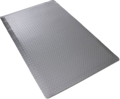 FLOORDIREKT Anti-vermoeidheidsmat - Dyna-Protect Diamond - Werkplaatsmat - Grijs - 60 x 100 cm
