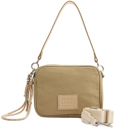FREDsBRUDER Schoudertas Carry Me Everywhere Boxy Bag Olive Shades Kaki
