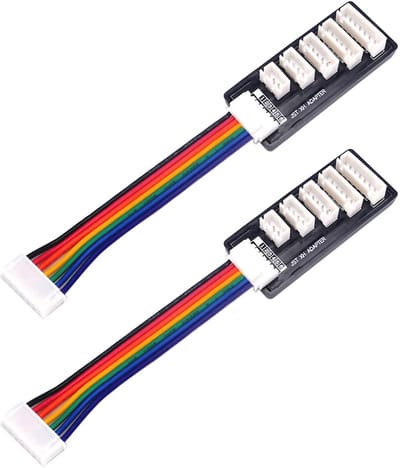 Dailygoody - Lipo Balance Board - Oplader voor LiPo Batterijen - Uitbreidingsbord - Zwart - Balance Opladen - Geschikt voor 2S-6S Batterijen