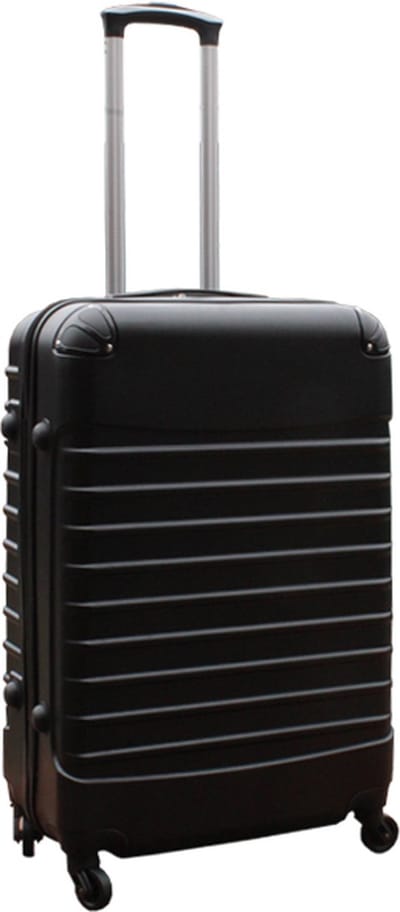 Quadrant L Koffer - Reiskoffer 70 cm - Afneembare Wielen 69 Liter - Zwart