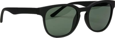 Melleson Eyewear Rome Zonnebril – Zwart Groen – 100% UV-bescherming – Cat 3