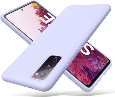 Hoesje Geschikt Voor Samsung Galaxy S20 fe hoesje - S20 fe hoesje Lila - Hoesje Geschikt Voor Samsung Galaxy S20 fe hoesje Nano Liquid siliconen Backcover- hoesje Hoesje Geschikt Voor Samsung Galaxy S20 fe