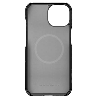 iDeal of Sweden Fashion Backcover geschikt voor MagSafe geschikt voor iPhone 15 - Black Thunder Marble