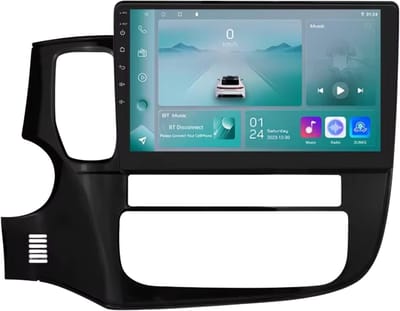 Autoradio met bluetooth - Carplay - Voor Mitsubishi Outlander 3 (2012-2018) - Geschikt voor Apple en Android - Stereo - Navigatie - Navigatiesysteem auto - 1GB 32GB