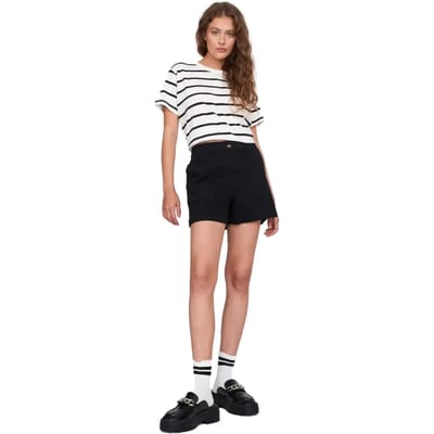 Katoenen korte broek met zakken dames 24 Colours