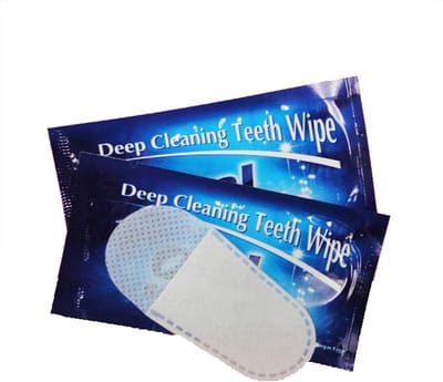 Oral Brush Finger Vingerpoetsdoekjes – 50 stuks – Mint – Wegwerp Tandenreinigingsdoekjes voor Onderweg