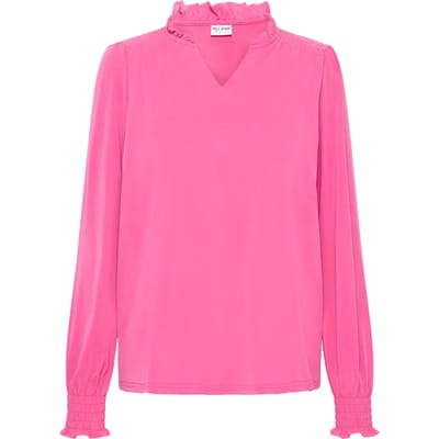 V-hals blouse voor dames Pulz Jeans Lippa
