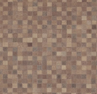 Ruitjes behang leatherlook 17975