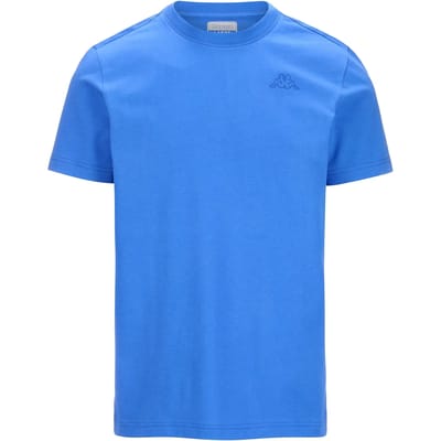 Kappa Cafers Slim T-shirt Met Korte Mouwen Blauw L Man