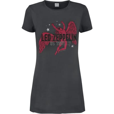 Led Zeppelin Mini-jurk - Amplified Collection - Icarus - S tot M - voor Vrouwen - actraciet