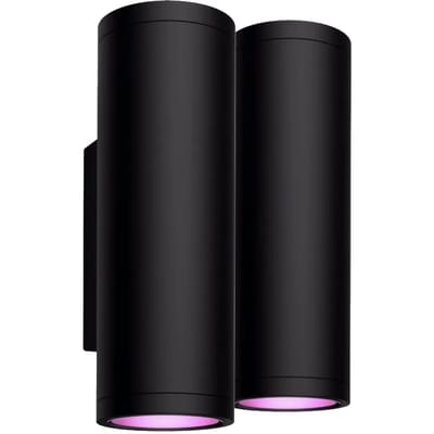Philips Hue Appear muurlamp White and Color Zwart 2-pack