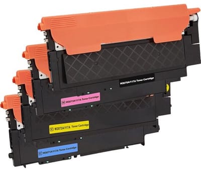 117A | multipack alle kleuren - Huismerk laser toner cartridge compatible met HP COLOR LASER 150A / COLOR LASER 150NW / COLOR LASER MFP 178NW / COLOR LASER MFP 179FNW / HP COLOR LASER MFP 179FNW / HP COLOR LASER MFP 178NW / HP COLOR LASER 150A / 150W