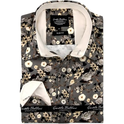 Overhemd Heren Strijkvrij - Heren Overhemden Lange Mouw - Overhemd Heren Satijn - Slim Fit Overhemd Heren - 3104 - Groen