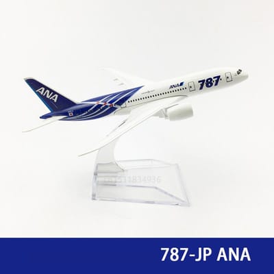 6 Inch 15 Cm Boeing 737 747 757 767 777 787 Diecast Vliegtuigmodel Voor Cadeau Collectie white